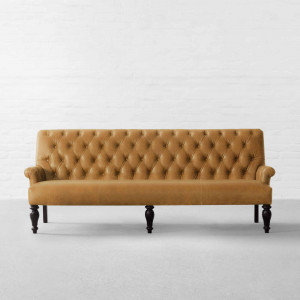 Vintage Tobacco Italian Leather