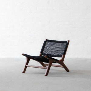 Havelock Reclined Chair in Ebony