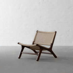 Havelock Reclined Chair in Pebble