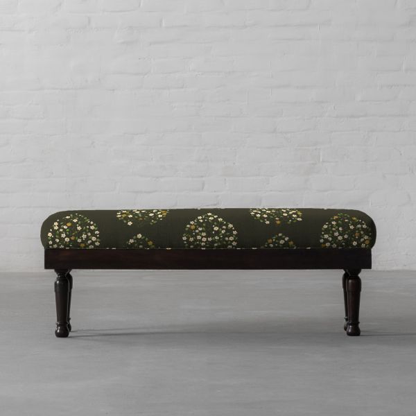 100% Linen Jasmine Bagh Meadows
