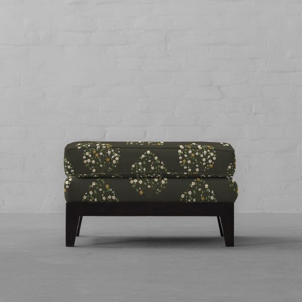 100% Linen Jasmine Bagh Meadows