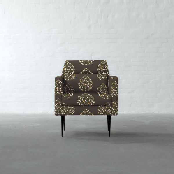 100% Linen Jasmine Bagh Meadows