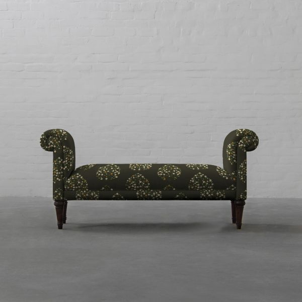 100% Linen Jasmine Bagh Meadows