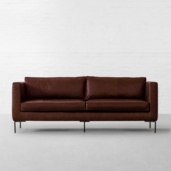 Cognac Genuine Leather