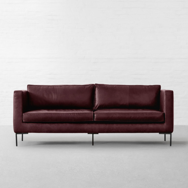 Eternity Maroon Italian Leather