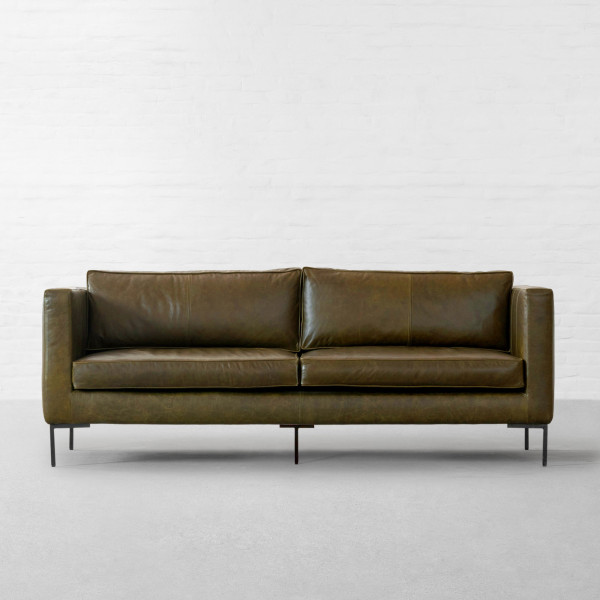 Olive Genuine Leather