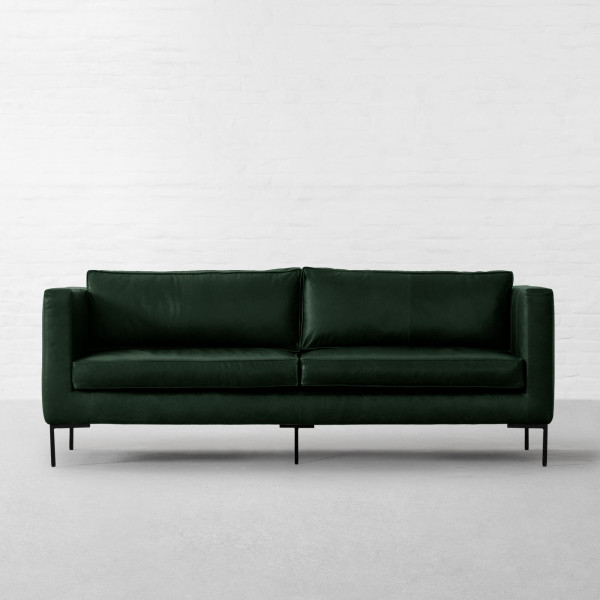 Tango Green Italian Leather