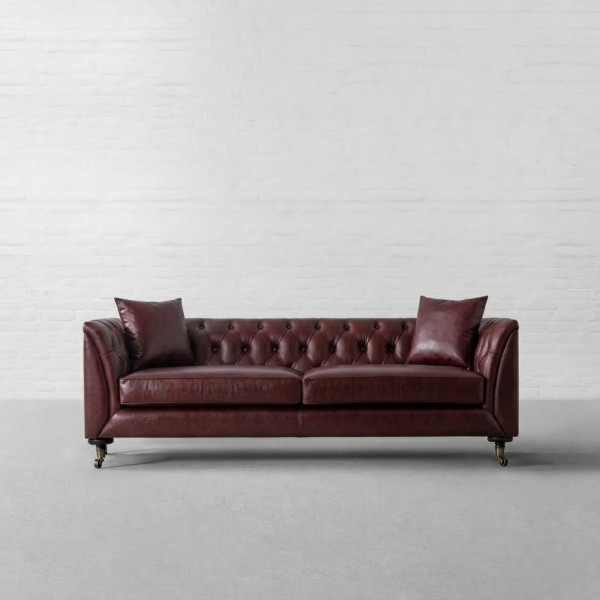 Mahogany Vegan Leather