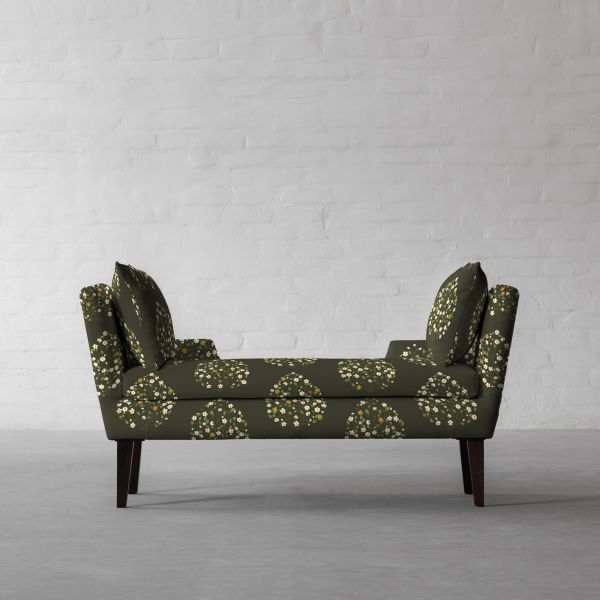 100% Linen Jasmine Bagh Meadows