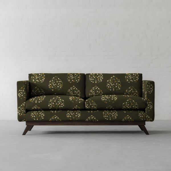 100% Linen Jasmine Bagh Meadows