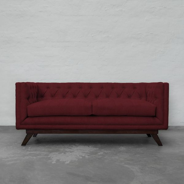 GIR MERLOT COTTON LINEN BLEND