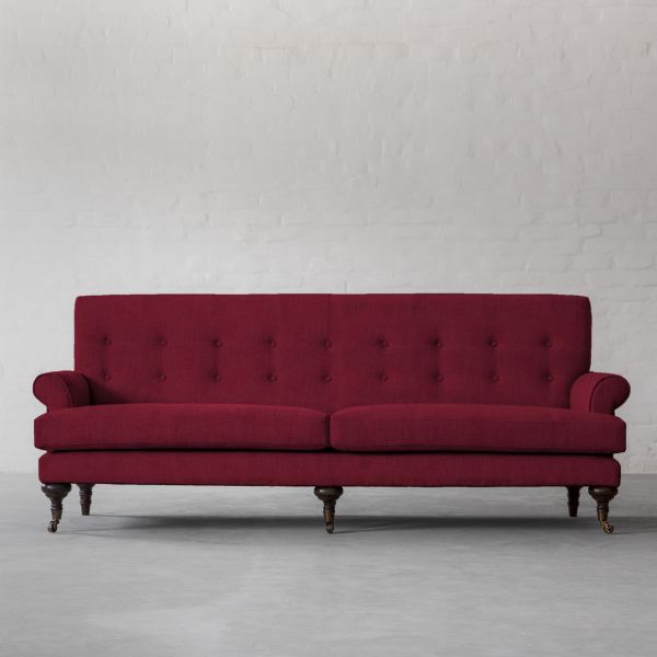 GIR MERLOT COTTON LINEN BLEND