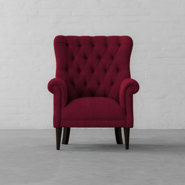 GIR MERLOT COTTON LINEN BLEND