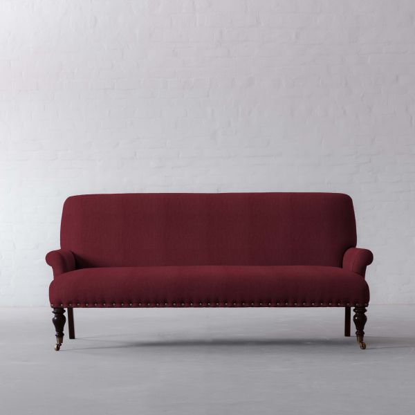 GIR MERLOT COTTON LINEN BLEND