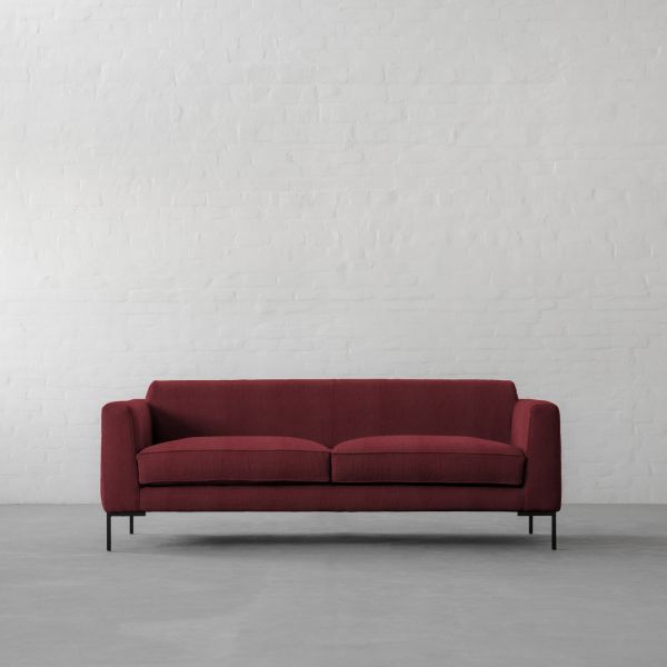 GIR MERLOT COTTON LINEN BLEND