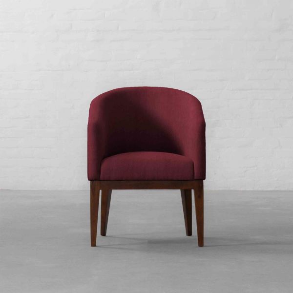 GIR MERLOT COTTON LINEN BLEND