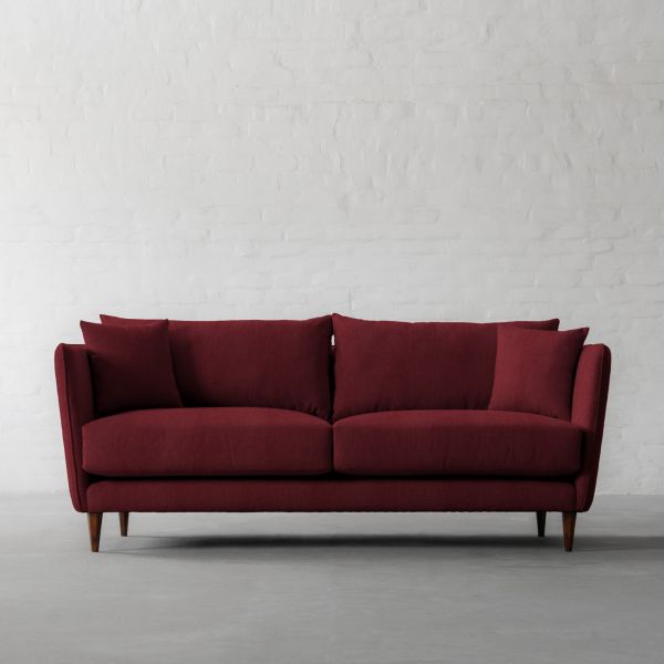 GIR MERLOT COTTON LINEN BLEND