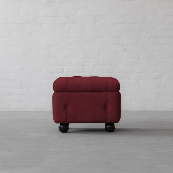 GIR MERLOT COTTON LINEN BLEND