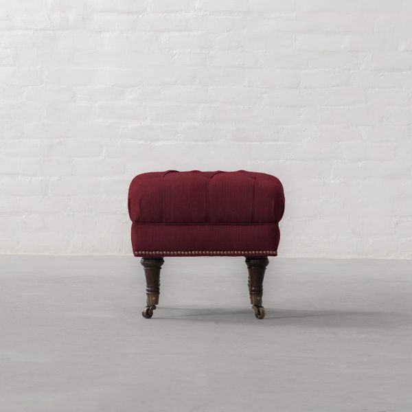 GIR MERLOT COTTON LINEN BLEND