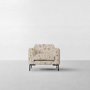 Anna’s Humming Bird in Clouds Cotton Linen Blend