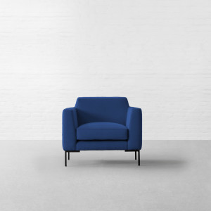 GIR COBALT COTTON LINEN BLEND
