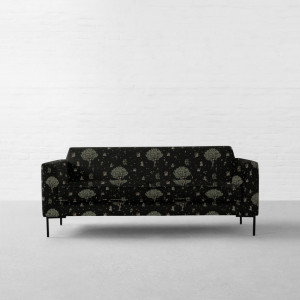 Summer Garden Night Cotton Linen Blend
