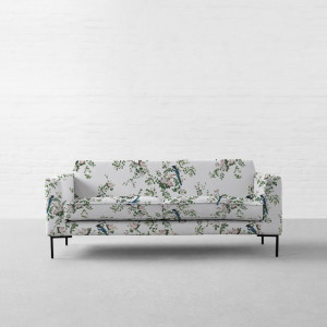 100% Linen The Magpies Brunch Time Peach