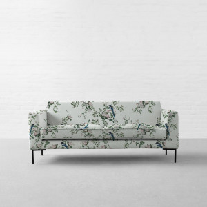 100% Linen The Magpies Brunch Time Sage