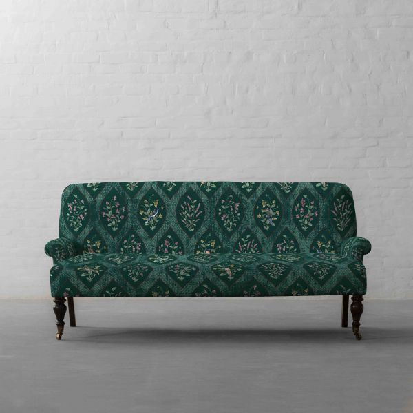 A Persian Corridor Monsoon Fabric Swatch 15cm x 15cm