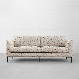 Anna’s Humming Bird in Clouds Cotton Linen Blend