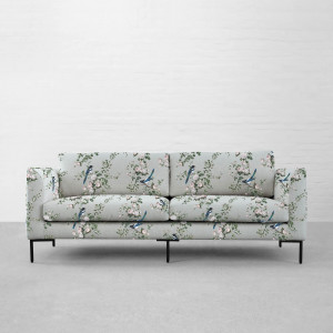 100% Linen The Magpies Brunch Time Sage