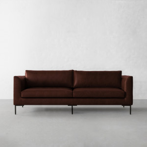 Cognac Genuine Leather