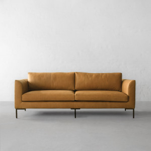 Vintage Tobacco Italian Leather