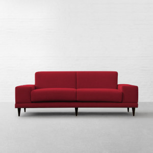 GIR MERLOT COTTON LINEN BLEND
