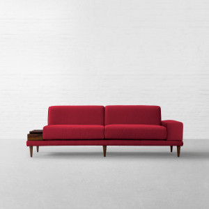 GIR MERLOT COTTON LINEN BLEND