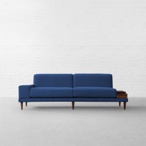 GIR COBALT COTTON LINEN BLEND
