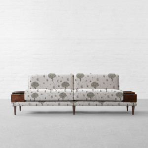 Summer Garden Cotton Linen Blend