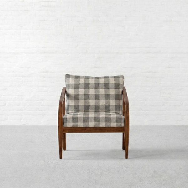 Cabin Checks Fabric Collection-Netherland Lavender