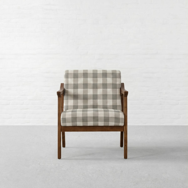 Cabin Checks Fabric Collection-Netherland Lavender