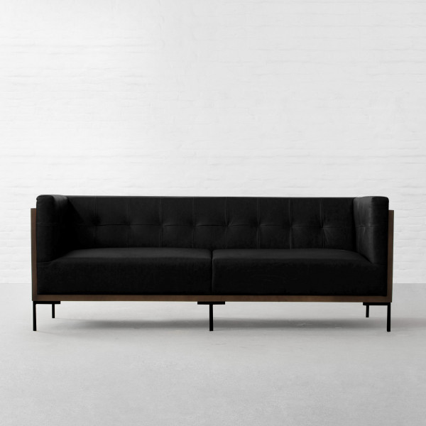 Ebony Genuine Leather