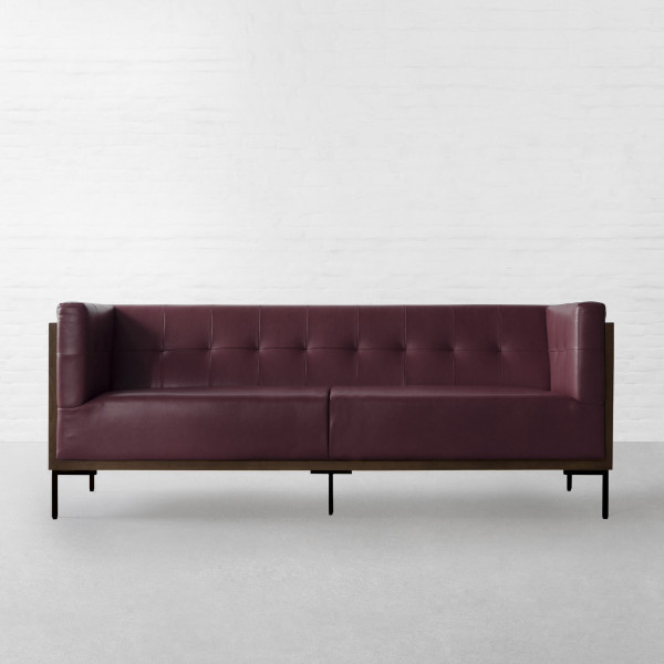 Eternity Maroon Italian Leather