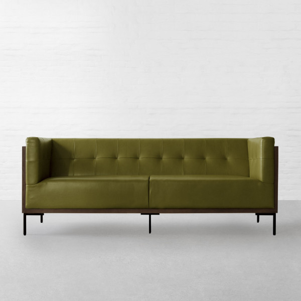 Eternity Olive Italian Leather