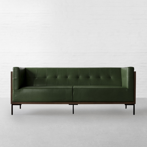 Tango Green Italian Leather