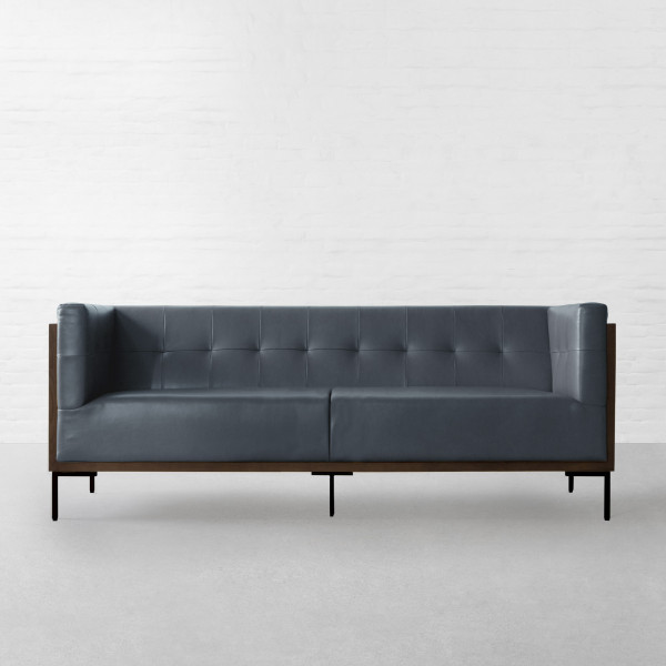 Vintage Petrolio Italian Leather