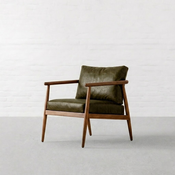 Olive Genuine Leather
