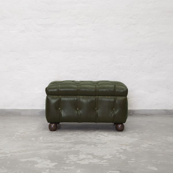 Olive Genuine Leather
