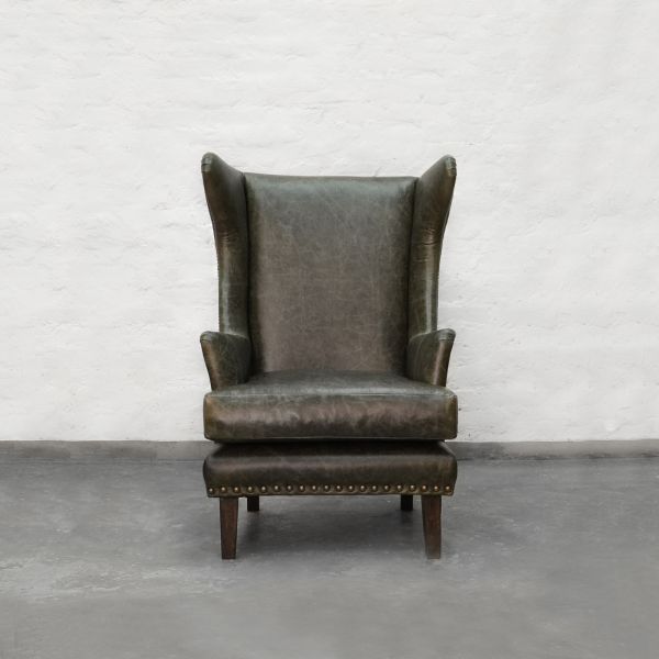 Olive Genuine Leather