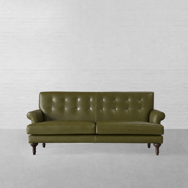 Eternity Olive Italian Leather