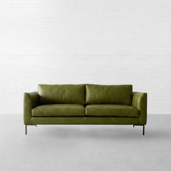 Eternity Olive Italian Leather