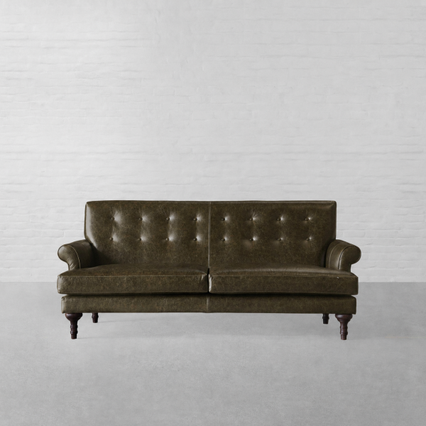 Olive Genuine Leather